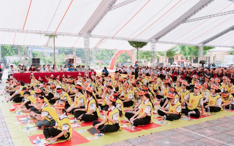 Kiến tạo tương lai bền vững từ những sân chơi phòng chống thiên tai cho học sinh