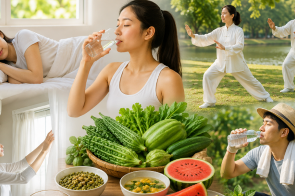 3 nguyên tắc dưỡng sinh giúp cơ thể khỏe mạnh trong mùa hè
