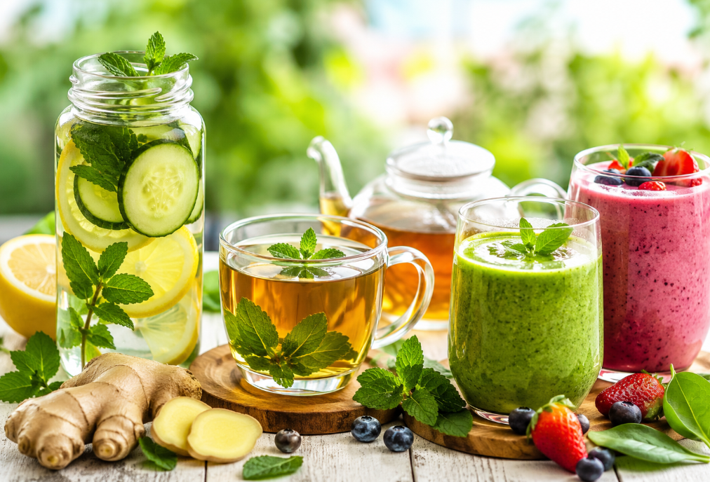 Một số đồ uống mùa hè bổ sung nước và hỗ trợ sức khỏe trong mùa hè - Ảnh 1.