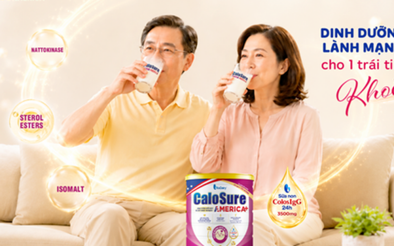 VITADAIRY ra mắt Calosure America: giải pháp dinh dưỡng chuyên biệt hỗ trợ tăng cường tim mạch và ổn định đường huyết