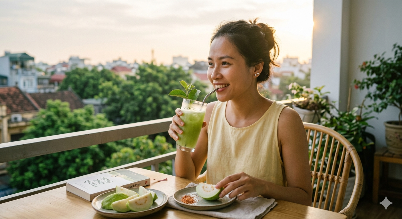 8 tác dụng khi uống nước ép ổi mỗi sáng vào mùa hè- Ảnh 1.