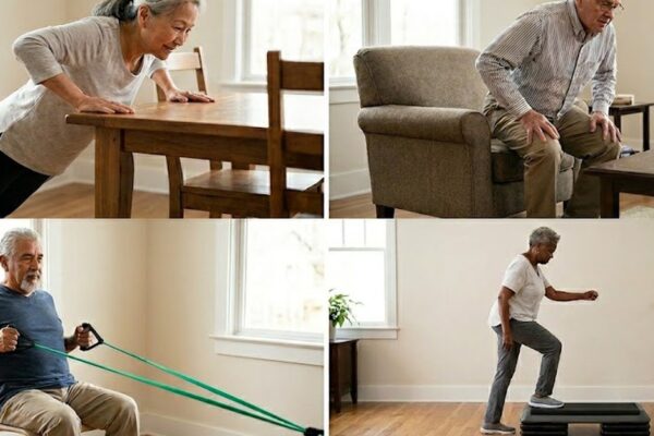 Bài tập 4 phút mỗi ngày trong 12 tuần giúp người cao tuổi tăng khả năng vận động