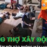 Giữa nắng 40 độ, chủ trung tâm ngoại ngữ mời nhóm thợ xây vào phòng máy lạnh nghỉ trưa