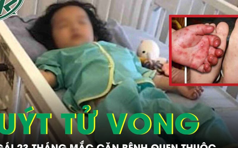 Bé gái 23 tháng tuổi suýt tử vong vì căn bệnh quen thuộc