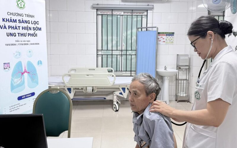 Chỉ hơn 10% bệnh nhân ung thư phổi tại Việt Nam phát hiện bệnh từ giai đoạn sớm