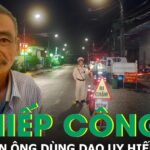 Khởi tố người đàn ông dùng dao uy hiếp công an khi bị kiểm tra nồng độ cồn ở Thái Nguyên