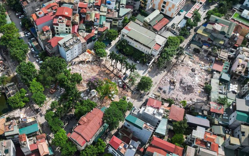Cập nhật hình ảnh mới nhất đoạn Vành đai 2,5 qua Nhân Chính