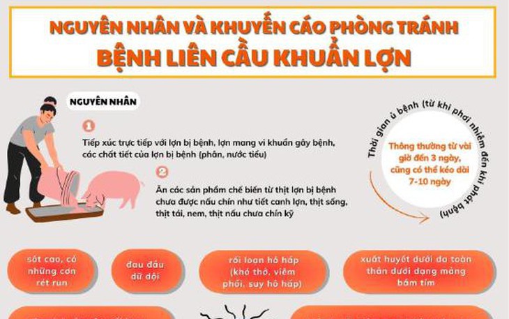Ngành Y tế khuyến cáo thay đổi thói quen ăn uống để phòng liên cầu lợn