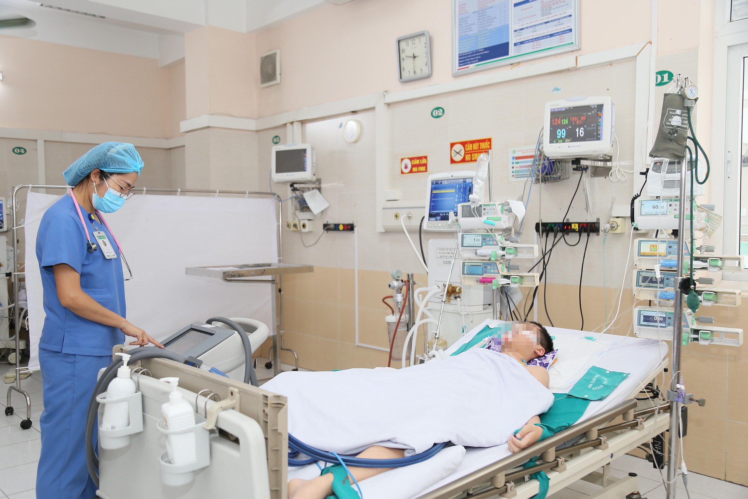 Bé trai 12 tuổi đuối nước nguy kịch, thoát cửa tử nhờ 'thời gian vàng'- Ảnh 1.