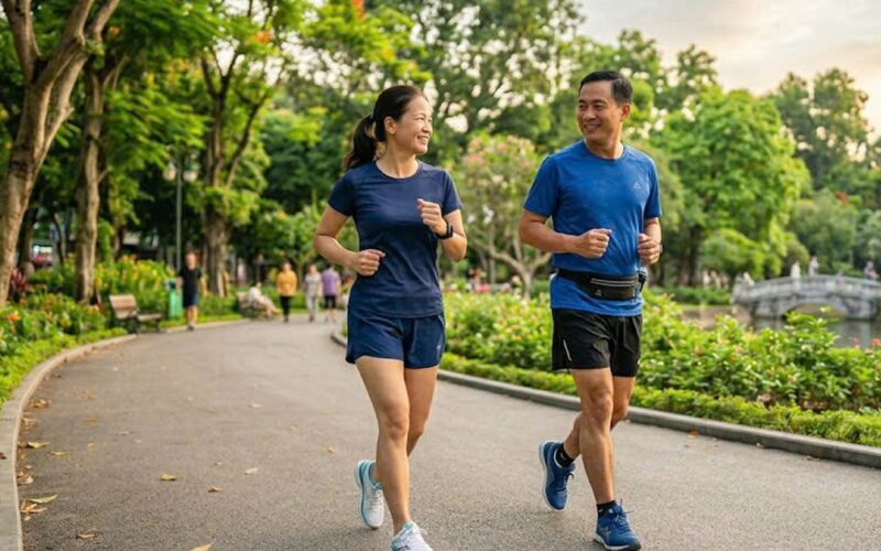 5 lợi ích sức khỏe của đi bộ kiểu Nhật
