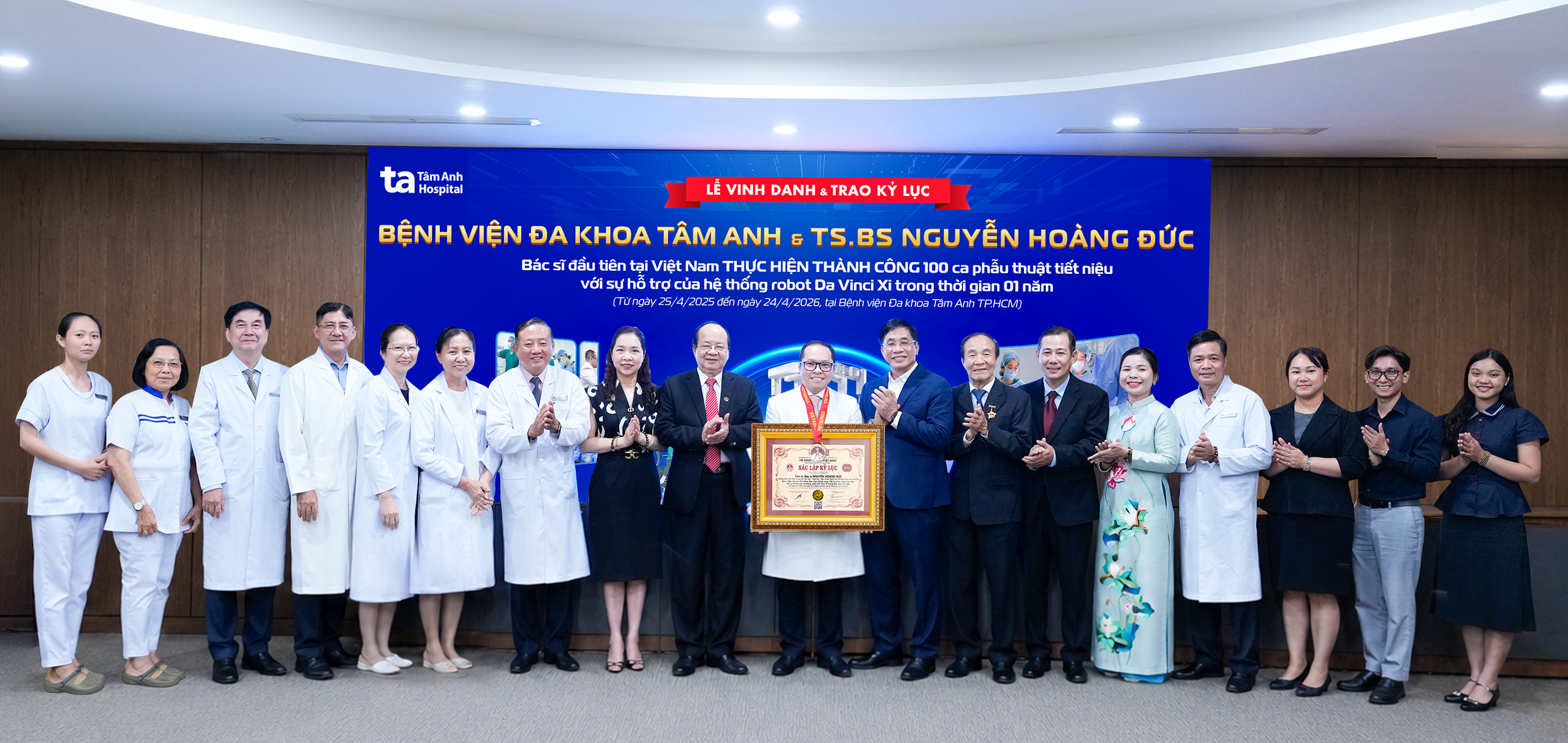 hinh-1-17817020819251259115401 Bác sĩ Bệnh viện Tâm Anh tiếp tục lập kỷ lục về phẫu thuật robot - Ảnh 1.