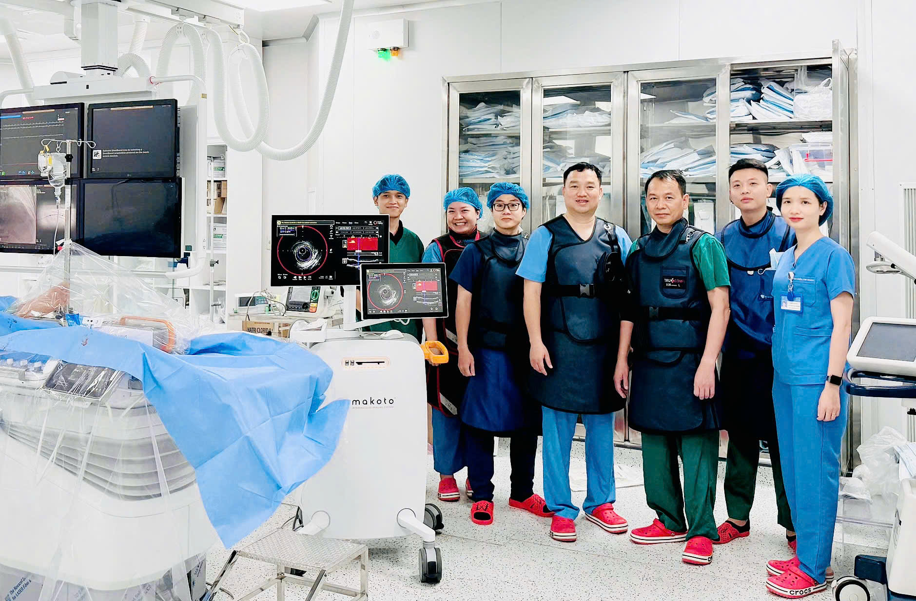 Hẹp 90% động mạch vành, cụ ông vượt qua ca can thiệp khó- Ảnh 3.