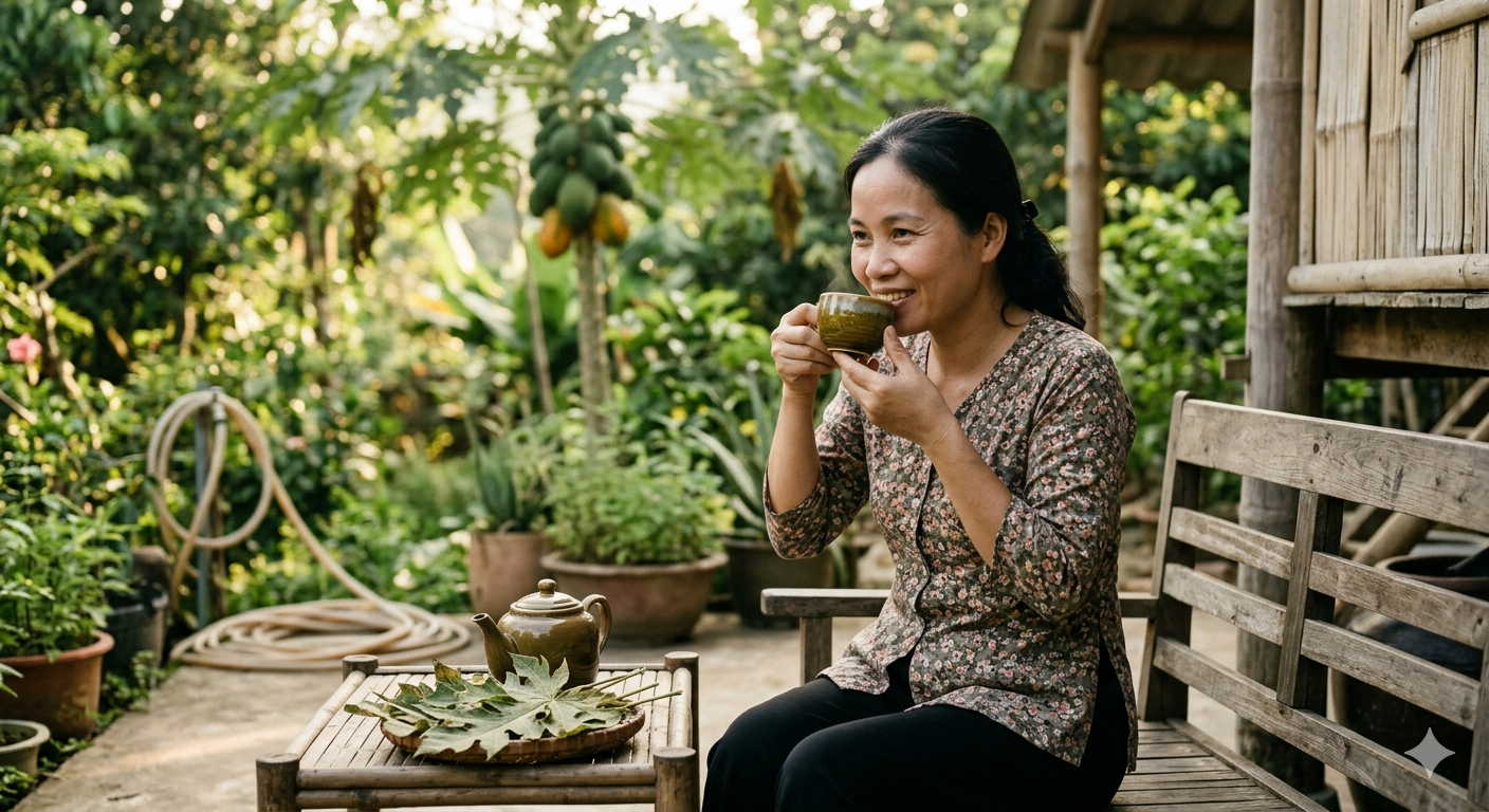 4 tác hại nguy hiểm khi uống nước lá đu đủ chữa bệnh - Ảnh 1.