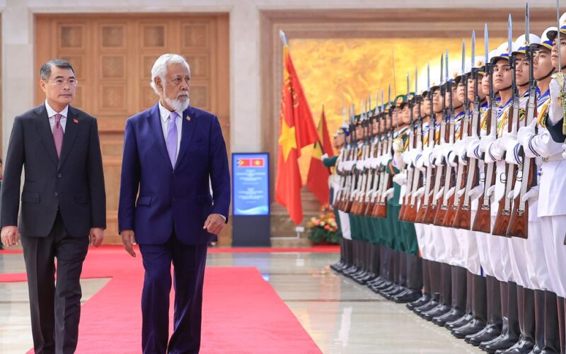 Thủ tướng Lê Minh Hưng chủ trì đón Thủ tướng Timor-Leste