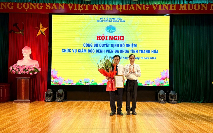 Tiến sĩ Nguyễn Hữu Thành được bổ nhiệm làm Phó Giám đốc Bệnh viện Nhi Thanh Hóa - Ảnh 4.