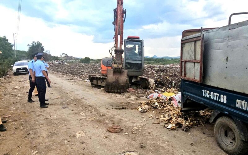 Thu giữ gần 2 tấn xương động vật bốc mùi tại Thanh Hóa